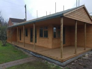 Garden building made by Master Sheds for Alistair & Andrea