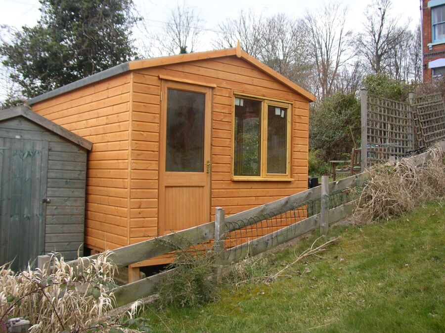 10x8 timber garden home office by Master Sheds