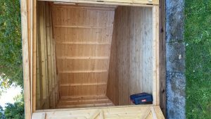 Garden building made by Master Sheds for Adam Curtis, Churchdown, Gloucester