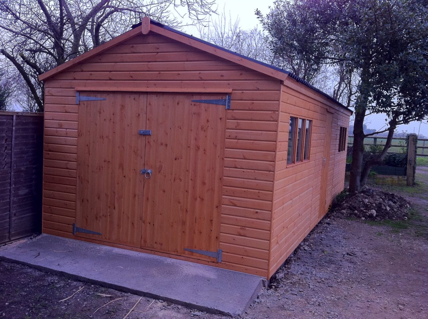 Large Wooden Workshop Master Sheds